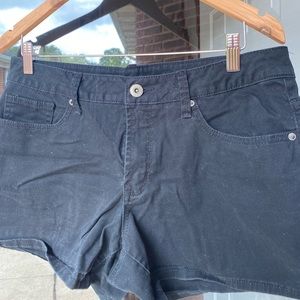 Black shorts